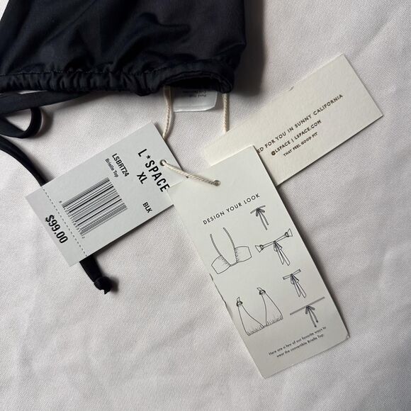 L Space Brielle Top in Black - Picture 5 of 8